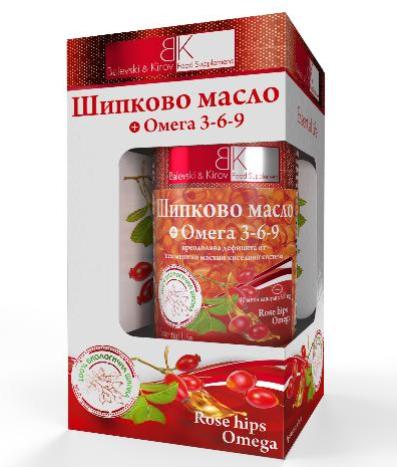 Rose hips Omega - Rosehip oil with Omega 3-6-9